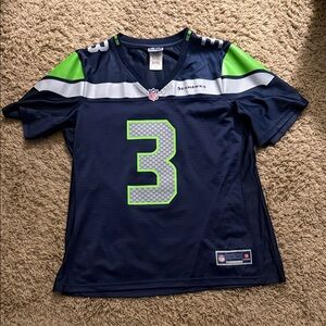 NFL Kids Navy and Lime Green Jersey